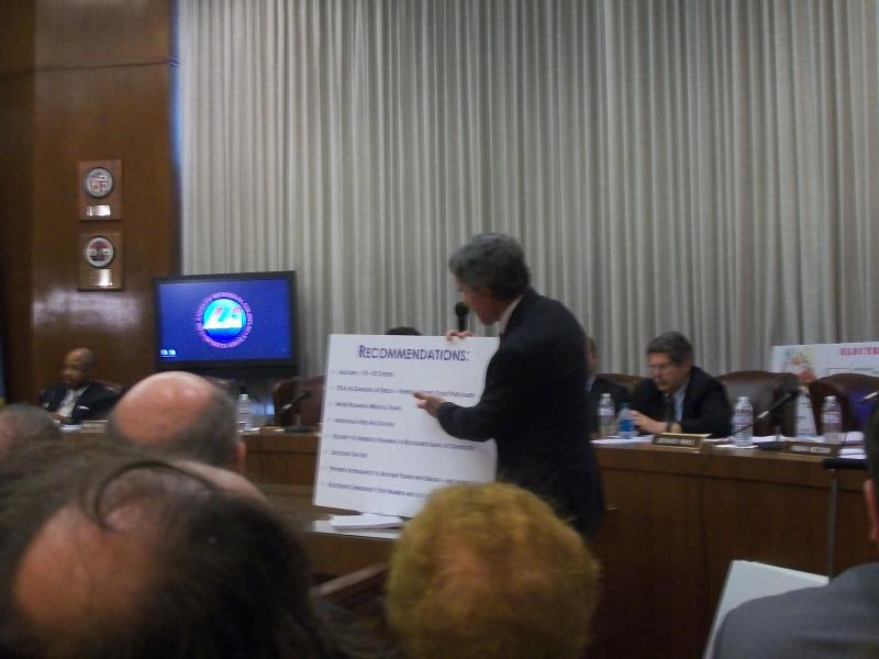 Skip Miller of Miller Barondess presents his law firm's research.