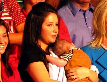 Bristol Palin during John McCain's 2008 presidential campaign (Creative Commons)