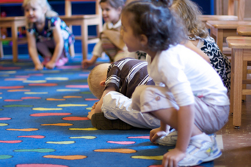 Subsidized childcare services are threatened under the governor's proposal to end the budget stalemate. (Creative Commons) Subsidized childcare services are threatened under the governor's proposal to end the budget stalemate. (Creative Commons)