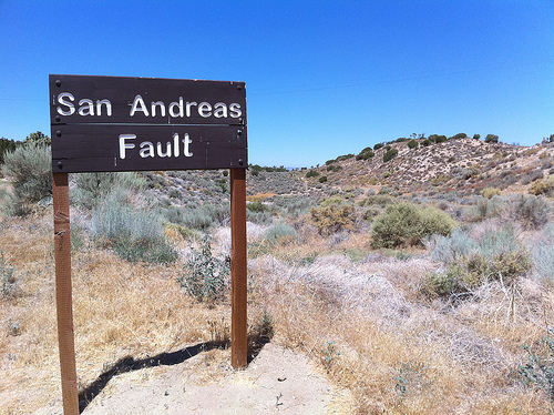 The southern end of the fault, near L.A., poses the greatest risk to California. (Creative Commons)