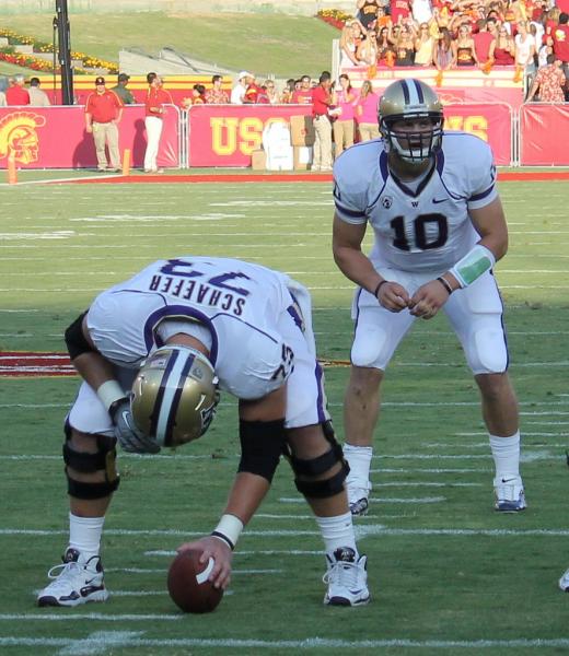 The Titans' selection of Jake Locker at No. 8 was one of the draft's biggest reaches. (Shotgun Spratling))