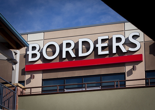 Borders now in Chapter 11 Bankruptcy (Courtesy Creative Commons)