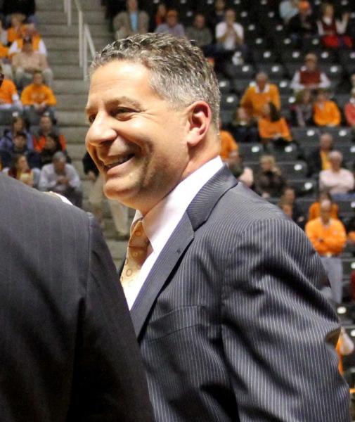 Bruce Pearl is on the hot seat after Tennessee's loss to Michigan. (Shotgun Spratling)