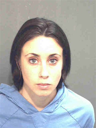 Casey Anthony at the time of her arrest on July 16, 2008.