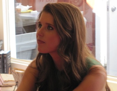 Katherine Schwarzenegger read from her new book (Candice Aman)