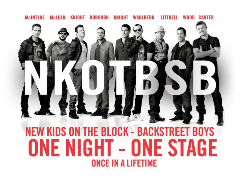 New Kids On The Block and Backstreet Boys unite for NKOTBSB New Kids On The Block and Backstreet Boys unite for NKOTBSB