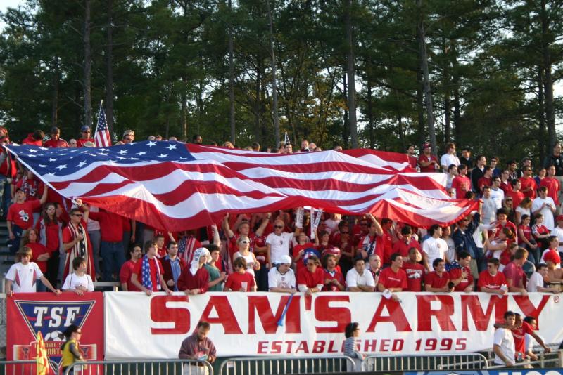 You don't have to be in Sam's Army to keep enjoying American soccer. (Jarrett Campbell via Wikimedia Commons)