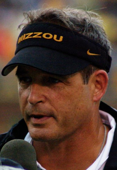Pinkel looks to lead a dynamic offense back to the top of the Big 12. (Jim Ross via Wikimedia Commons)