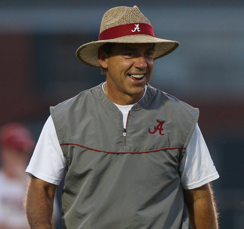 Nick Saban hopes to lead the Tide back to the BCS. (Wikimedia Commons)