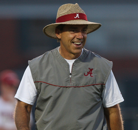 Alabama coach Nick Saban wins his third National Championship. (Wikimedia Commons)