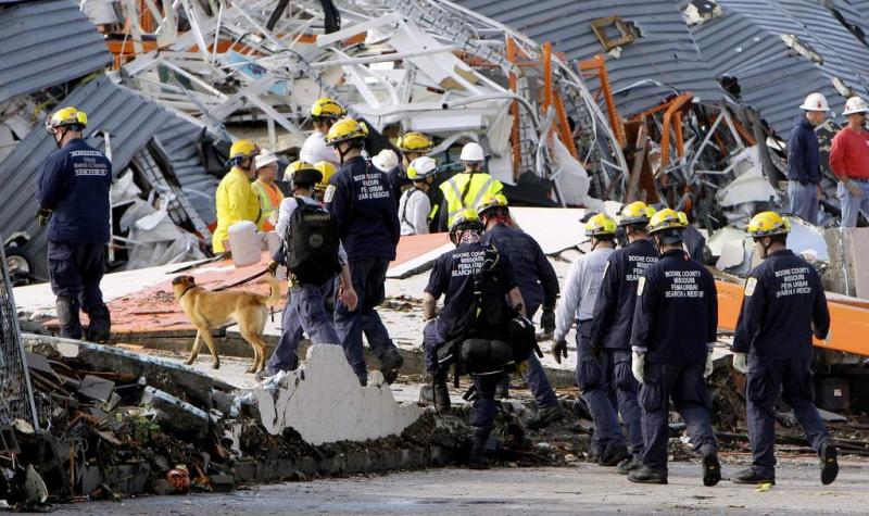 Officials continue to search for the missing in Joplin (courtesy of the Detroit News)