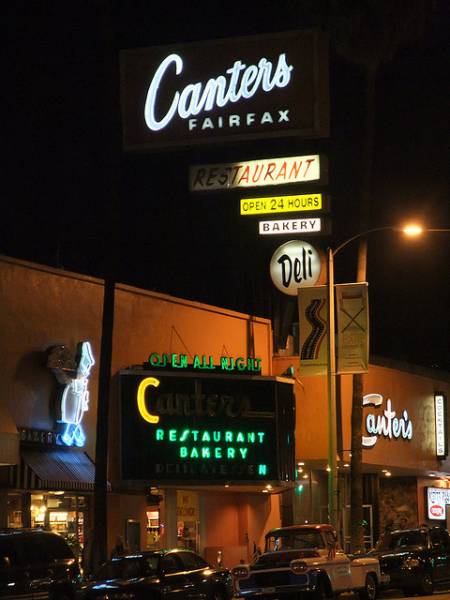 Eat at L.A. classic Canter's Deli this weekend (Creative Commons)