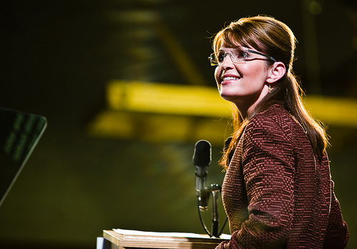 Sarah Palin making an appearance in New Hampshire. (Photo by sskennel via Flickr) Sarah Palin making an appearance in New Hampshire. (Photo by sskennel via Flickr)