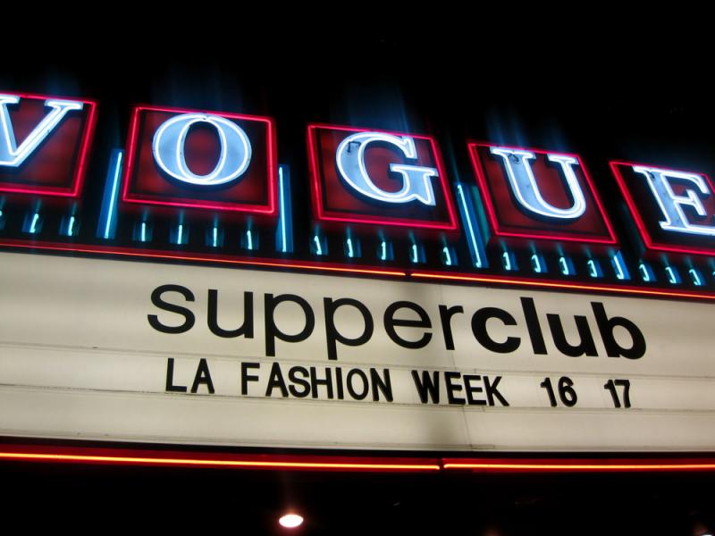 supperclub in Hollywood