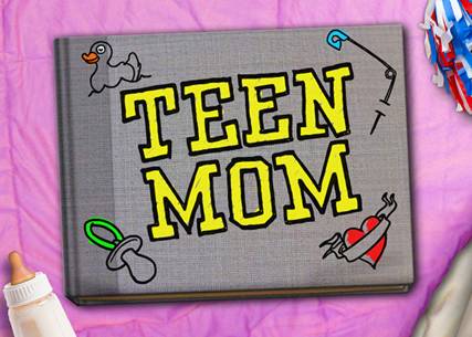 Teen Mom show logo Teen Mom show logo