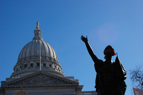 Gov. Scott Walker put Democrats on "24 hour notice," warning of consequences if they did not return. (Creative Commons)