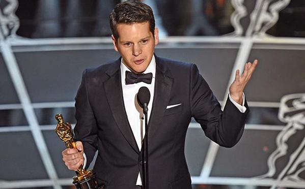 "The Imitation Game" scribe Graham Moore (Twitter/@EW)