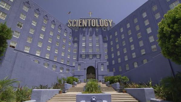 One of Scientology's many real estate properties. (Twitter/@THR)