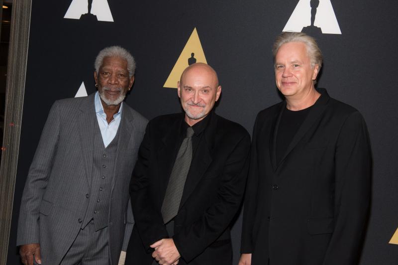 Morgan Freeman, Frank Darabont and Tim Robbins (Photo courtesy of the Academy of Motion Picture Arts and Sciences)