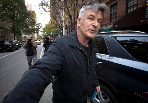 Alec Baldwin is fed up with media. (TwitPic)