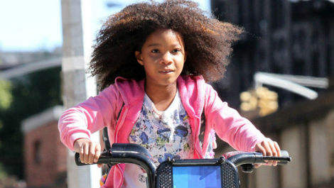 Quvenzhané Wallis stars as Annie. (totalfilm/Tumblr) Quvenzhané Wallis stars as Annie. (totalfilm/Tumblr)