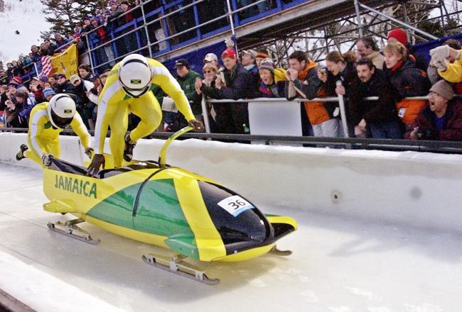 The Jamaican bobsled team is back! (Tumblr)