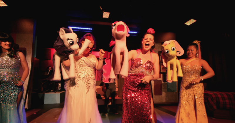 Brielle Batino, Stephanie Hayslip, Shelley Regner, and Charlotte Mary Wen. Photo by Roger Fojas. Brielle Batino, Stephanie Hayslip, Shelley Regner, and Charlotte Mary Wen. Photo by Roger Fojas.