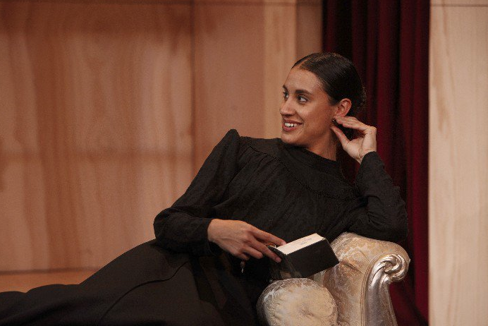 Sabina Zuniga Varela as Masha in USC's MFA Acting Repertory (sabinazunigavarela.com)