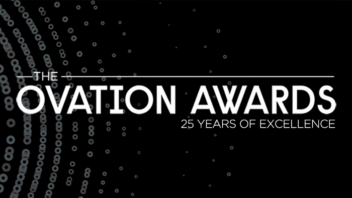 The L.A. Ovation Awards Logo. (@LaStageAlliance/Twitter)