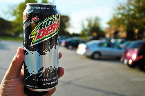 Mountain Dew The Dark Knight Rises Drink (tumblr)