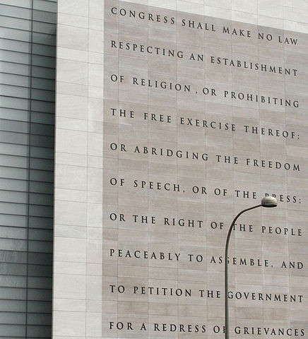 The Internet has put First Amendment boundaries to the test. (dbking, Wikimedia Commons) The Internet has put First Amendment boundaries to the test. (dbking, Wikimedia Commons)