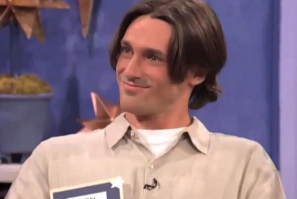 Jon Hamm in 1996 (twitpic|@HuffPostTV) 