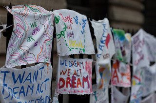 People rally for policies to put in place real immigration reform, photo via Creative Commons