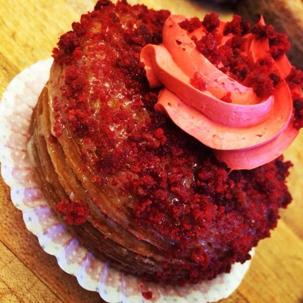 Red Velvet O-Nut at DK Donuts (Twitpic/DKsDonuts