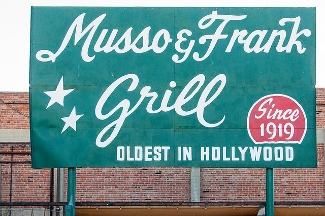 Musso: "Soak up some history at Hollywood's oldest restaurant." (Kent Kanouse/Flickr)