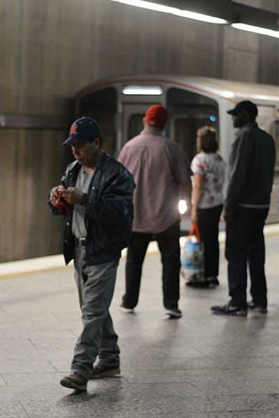 Even with the line's accessibility, the number of transfers needed to traverse the city deters many. (Matthew Tinoco/Neon Tommy)