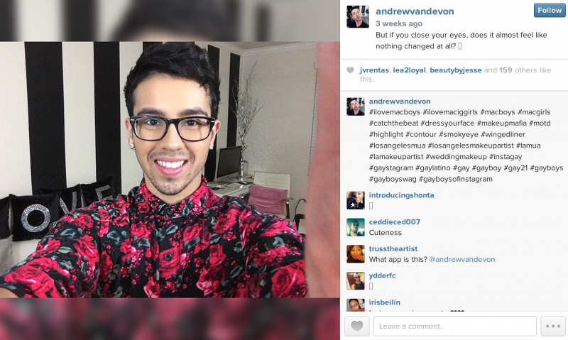 Andrew Estrella's celebrity-studded Instagram profile (Andrew Estrella/Instagram)