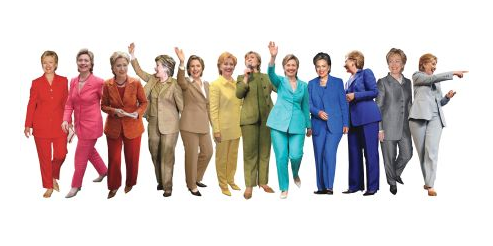 No one can rock a pantsuit quite like Mrs. Clinton (Twitpic)