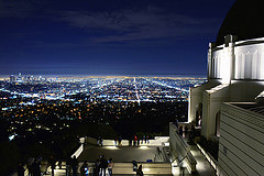 View of City of Angeles from Griffith Observatory. (Flickr/Kelvin Cheng)