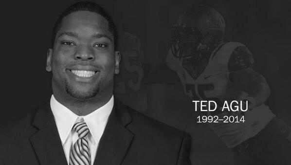 Ted Agu, You will be missed. (Twitter/CalFootballEQ)