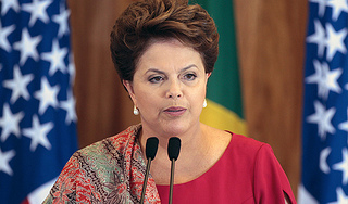 Brazilian President Rousseff at an event earlier this year/via Flickr Creative Commons