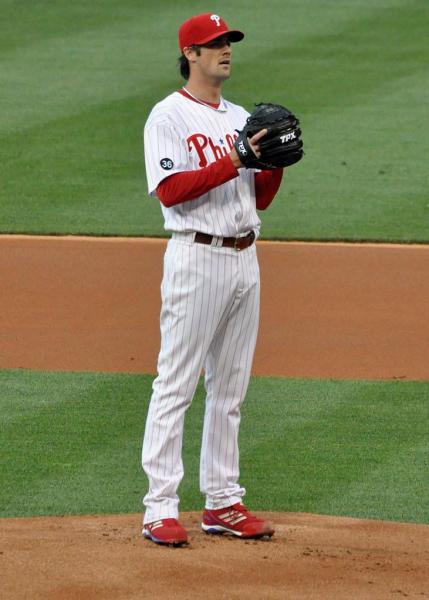 Adding an ace like Cole Hamels to the staff would help close the gap between the Padres and Dodgers in the NL West. (Wikimedia)
