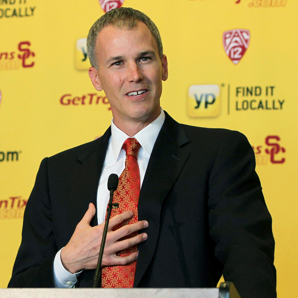 USC head coach Andy Enfield has brought highly-touted recruits to the Galen Center, but is only 20-34 in his two seasons. (Rush The Court)