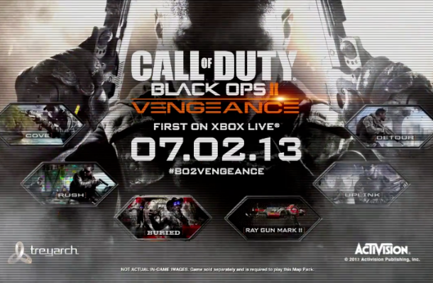 The Vengeance map pack was released on July 2 on Xbox 360, and will be released on August 1 on PS3 and PC. (ultimatemodz.com/Creative Commons) The Vengeance map pack was released on July 2 on Xbox 360, and will be released on August 1 on PS3 and PC. (ultimatemodz.com/Creative Commons)