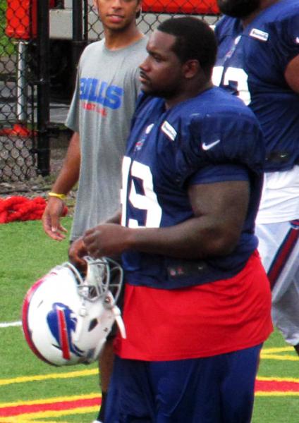 Marcell Dareus is part of a Buffalo defensive line that is playing as well as any in the NFL right now. (Doug Kerr/Wikimedia Commons)