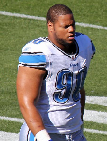 Ndamukong Suh has been one of the best defensive players in the NFL this year. (Jeffrey Beall/Wikimedia Commons)