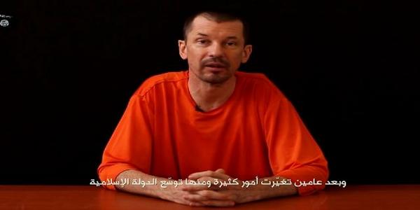 ISIL captive John Cantile says the U.K. needs to pay in order to release him. (@Prime_Gazette/Twitter)