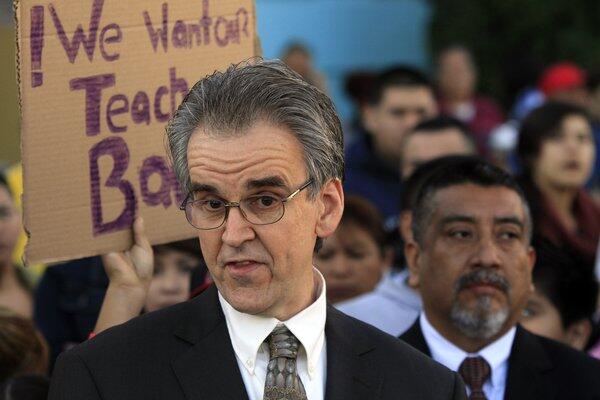 Warren Fletcher, UTLA President (twitter.com/latimescitygov)