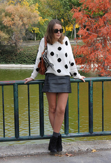 Leather skirts and oversized sweaters are perfect for winter. (Creative Commons/Flickr)