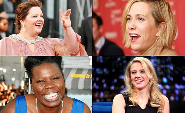The new "Ghostbusters" cast (Twitter/ @EW)